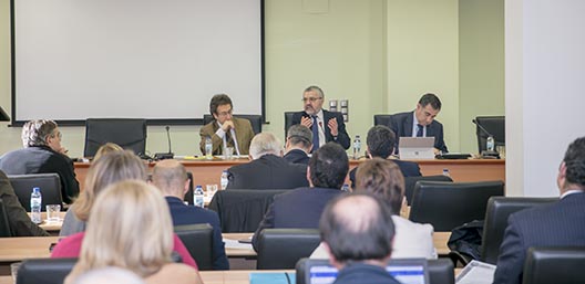 Junta Directiva Conetrans Mesa presidencial de la Junta Directiva de Conetrans