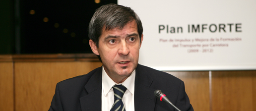 Miguel Martínez de Lizarrondo, en representación del Departamento de Mercancías del CNTC