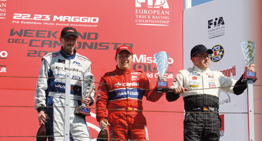 Gran Premio de Italia, segunda prueba del europeo de camiones