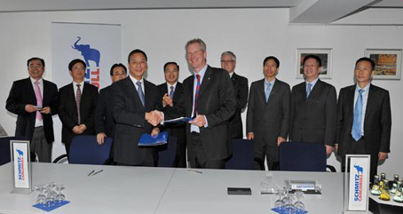 Una delegación china visita las instalaciones alemanas de Schmitz Cargobull en Vreden Una delegación china visita las instalaciones alemanas de Schmitz Cargobull en Vreden