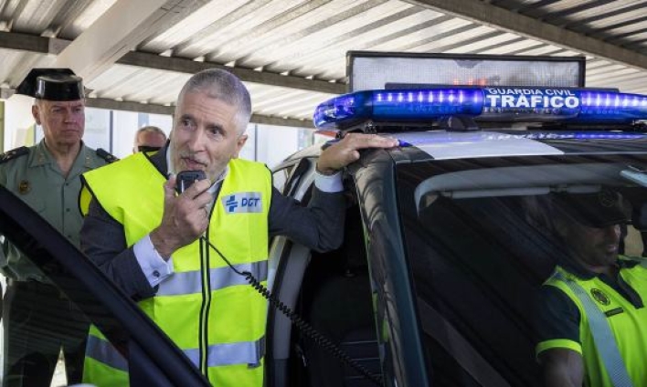 Campaña especial de tráfico de control a camiones y autobuses