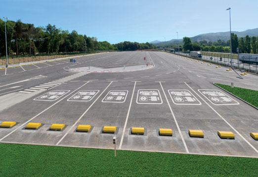 Parking para camiones frigoríficos Parking para camiones frigoríficos