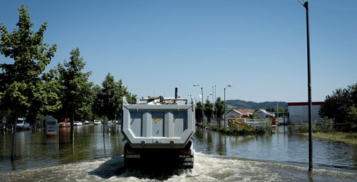 Inundaciones en Alemania