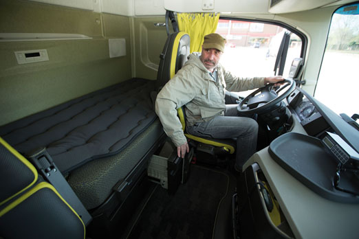 Cabina del Volvo FH16