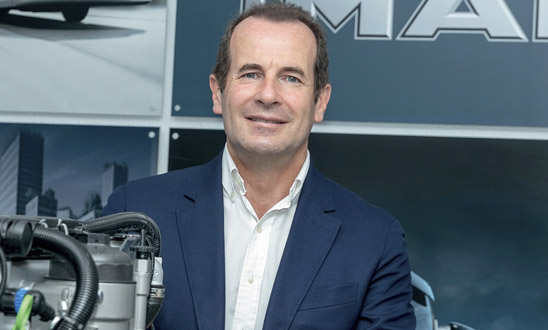 Stéphane de Creisquer / Director general de MAN Truck & Bus Iberia Stéphane de Creisquer / Director general de MAN Truck & Bus Iberia