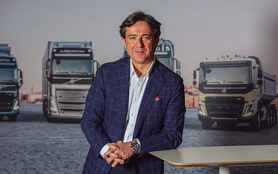 Giovanni Bruno, director general de Volvo Trucks Giovanni Bruno, director general de Volvo Trucks