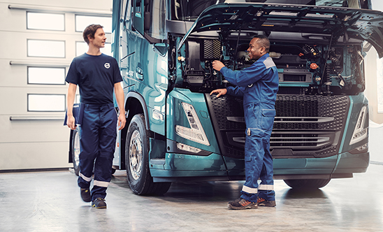 El servicio postventa de Volvo Trucks El servicio postventa de Volvo Trucks
