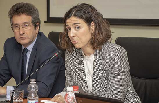 Marta Santamaría, subdirectora general de Ordenación y Normativa de la Dirección General de Transporte Terrestre Marta Santamaría, subdirectora general de Ordenación y Normativa de la Dirección General de Transporte Terrestre