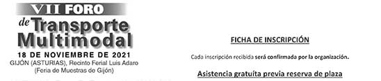VII Foro de Transporte Multimodal de Gijón VII Foro de Transporte Multimodal de Gijón