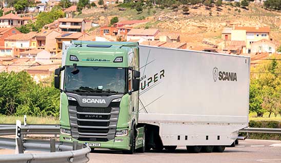 Prueba camión Scania SUPER 500 S Prueba camión Scania SUPER 500 S
