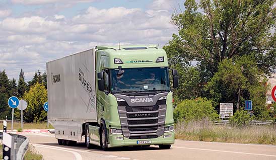 Prueba camión Scania SUPER 500 S Prueba camión Scania SUPER 500 S