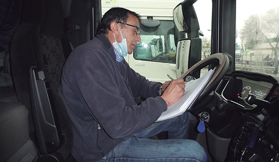 Emilio Gómez Meijome camionero Emilio Gómez Meijome camionero