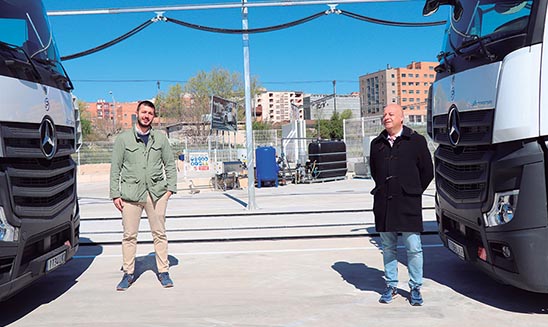 Juan Ángel Gonzalez y Álvaro Sánchez de Pantany Logistic Juan Ángel Gonzalez y Álvaro Sánchez de Pantany Logistic