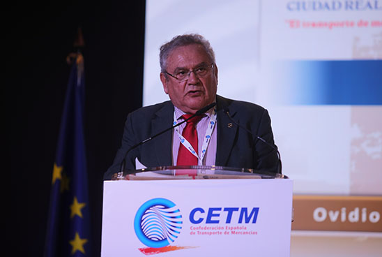 19º Congreso CETM Ovidio de la Roza durante su intervención
