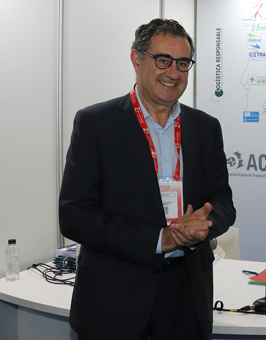 Asamblea general de CETM Multimodal Carmelo González, presidente de CONETRANS