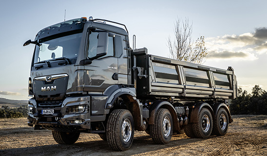MAN TGS para la construcción