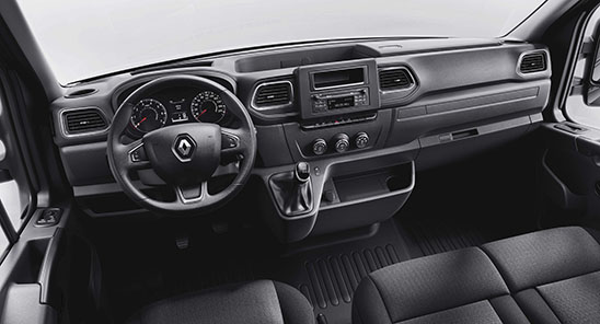 Nueva Renault Master Nuevo salpicadero en la Renault Master