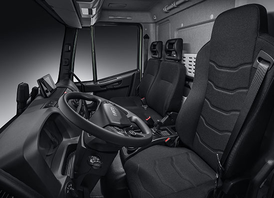 Nuevo Iveco Eurocargo Cabina del Iveco Eurocargo muy amplia