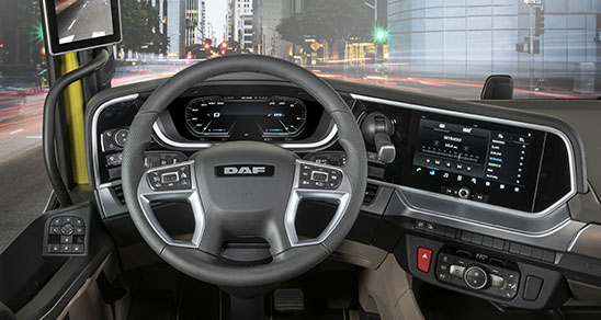 Nuevos DAF XF, XG y XG+ Interior atractivo y funcional