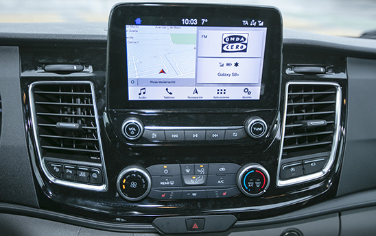 Pantalla táctil muy intuitiva