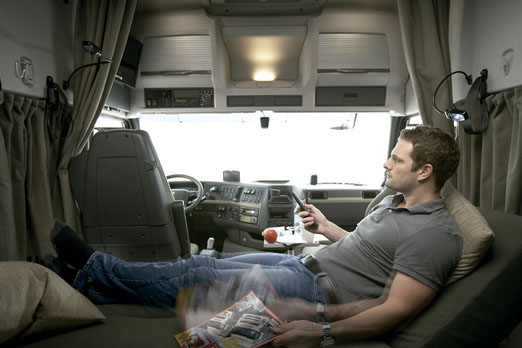 Descanso en el camión Descanso en el camión