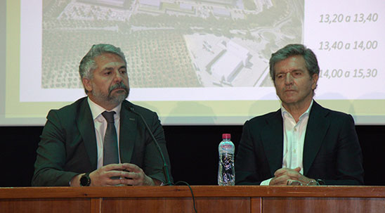 Antonio Vílchez y Fernand Moreno durante la jornada guarroman2