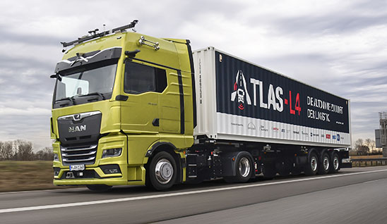 Camion MAN de conducción autónoma premioman2