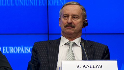 vicepresidente de la Comisión y comisario de Transportes, Siim Kallas vicepresidente de la Comisión y comisario de Transportes, Siim Kallas