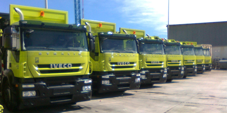 IVECO entrega 8 camiones Stralis a la empresa de limpieza de Málaga