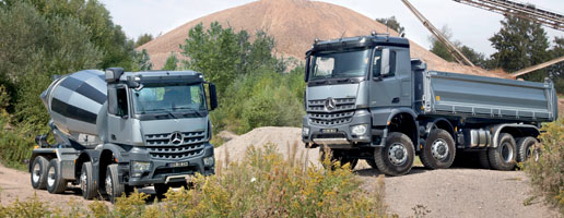 Las posibilidades de tracción del Arocs son prácticamente infinitas Las posibilidades de tracción del Arocs son prácticamente infinitas