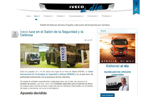 Iveco al día de marzo 2013 Iveco al día de marzo 2013