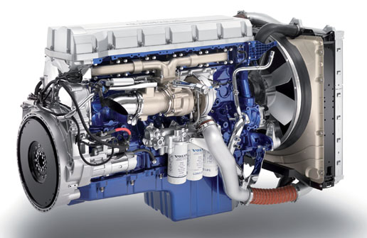 Cadena cinemática del Volvo FH16 750 Cadena cinemática del Volvo FH16 750