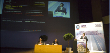 José Ballesta consejero obras públicas vivienda transportes región Murcia