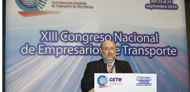Ramón Vázquez Negro (Presidente de la Asociación de Centros de Transporte en España, ACTE-CETM) Ramón Vázquez Negro (Presidente de la Asociación de Centros de Transporte en España, ACTE-CETM)