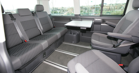 Volkswagen Multivan habitaculo Volkswagen Multivan