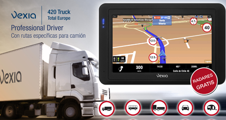 Nuevo GPS al servicio de los profesionales del camión 