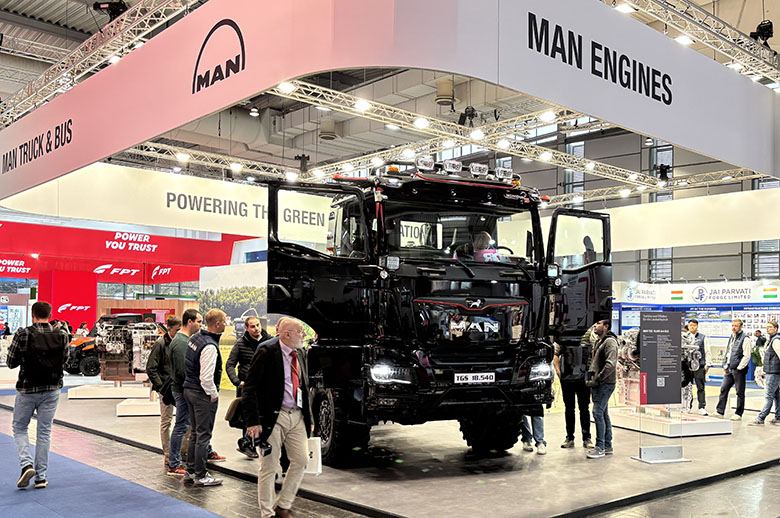 MAN presenta el camión TGS para uso agrícola