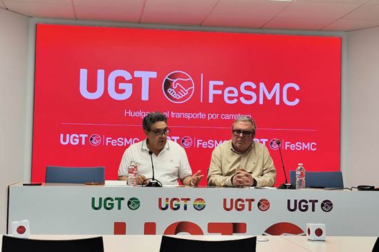 UGT convoca huelga de conductores por la jubilación anticipada