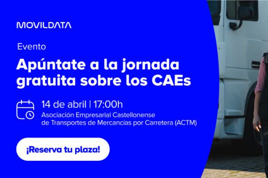 Movildata y Cedex organizan en Castellón una jornada sobre CAEs