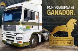 Ganador del MAN Max Mileage Master