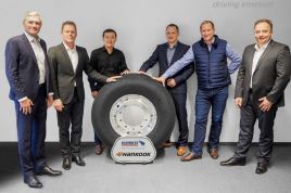 Schmitz Cargobull y Hankook