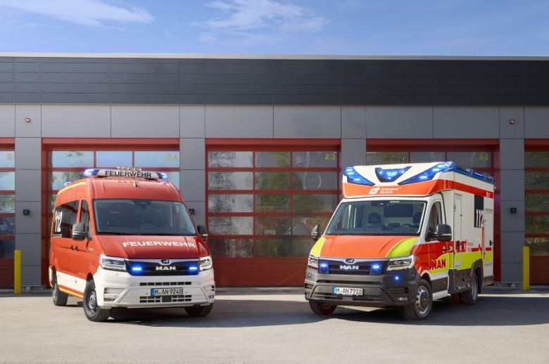 MAN marca nuevos estándares en vehículos de emergencia