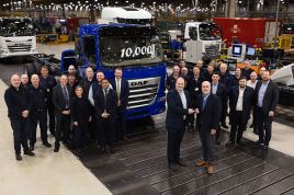 Camión número 10.000 del DAF XB producido