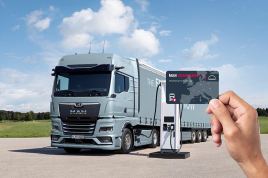 MAN Charge&Go para la recarga pública de camiones eléctricos