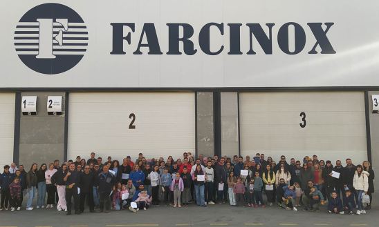 Farcinox celebra la jornada de plantación de su “Espacio Verde Farcinox”