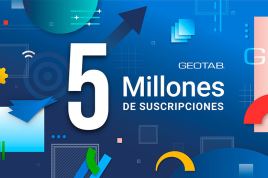Cinco millones de suscriptores de Geotab