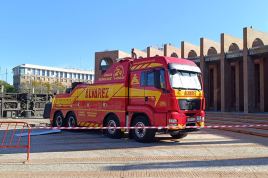 Camión de bomberos en FIRECA