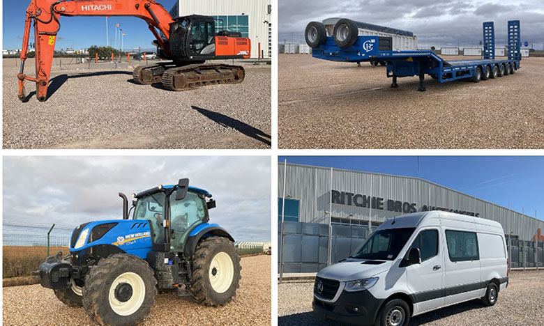 Primera subasta del año en España de Ritchie Bros