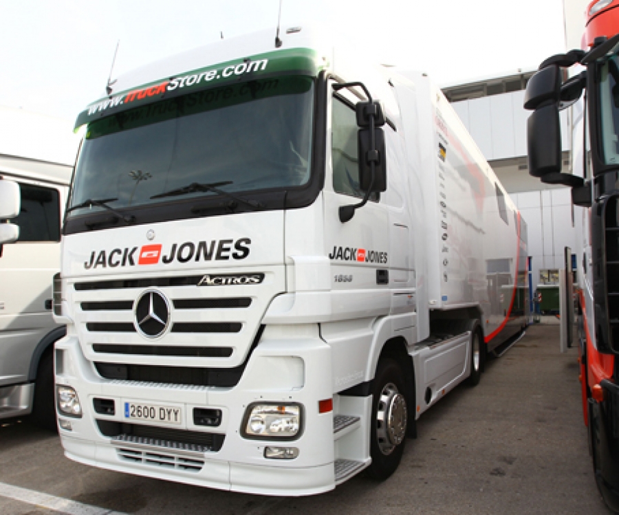 TruckStore con el equipo de Moto2 Jack \u0026 Jones - Transporte Profesional