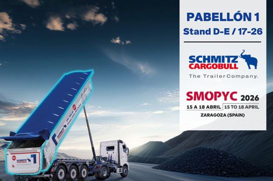 Schmitz Cargobull Ibérica estará presente en el salón SMOPYC